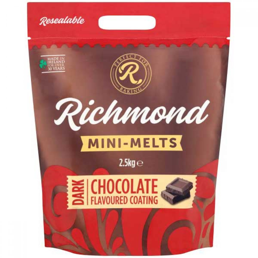 Richmond Mini Melts Dark Chocolate 2.5kg Candy Ireland's Leading Online Sweet Shop